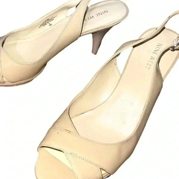 NINE WEST SLING BACK HEELS - Picture 7 of 7